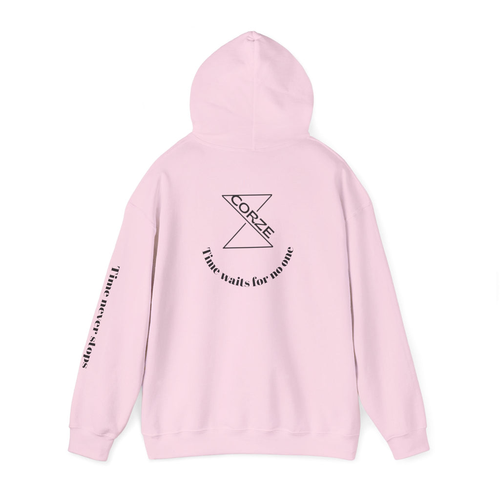 Unisex Hoodie - time waits for no one, Cozy Gifts, Casual Wear, Motivational Fashion, Everyday Comfort