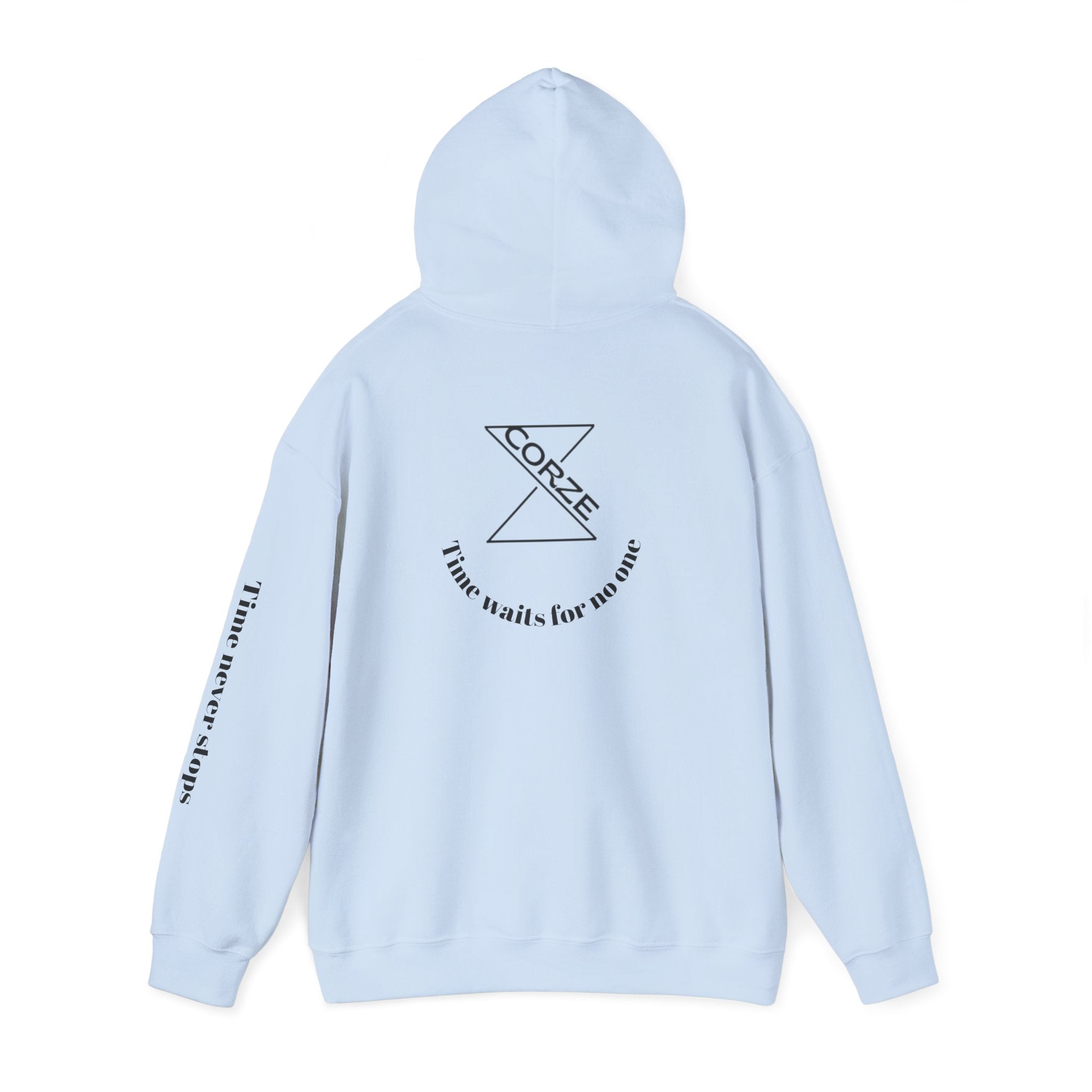 Unisex Hoodie - time waits for no one, Cozy Gifts, Casual Wear, Motivational Fashion, Everyday Comfort