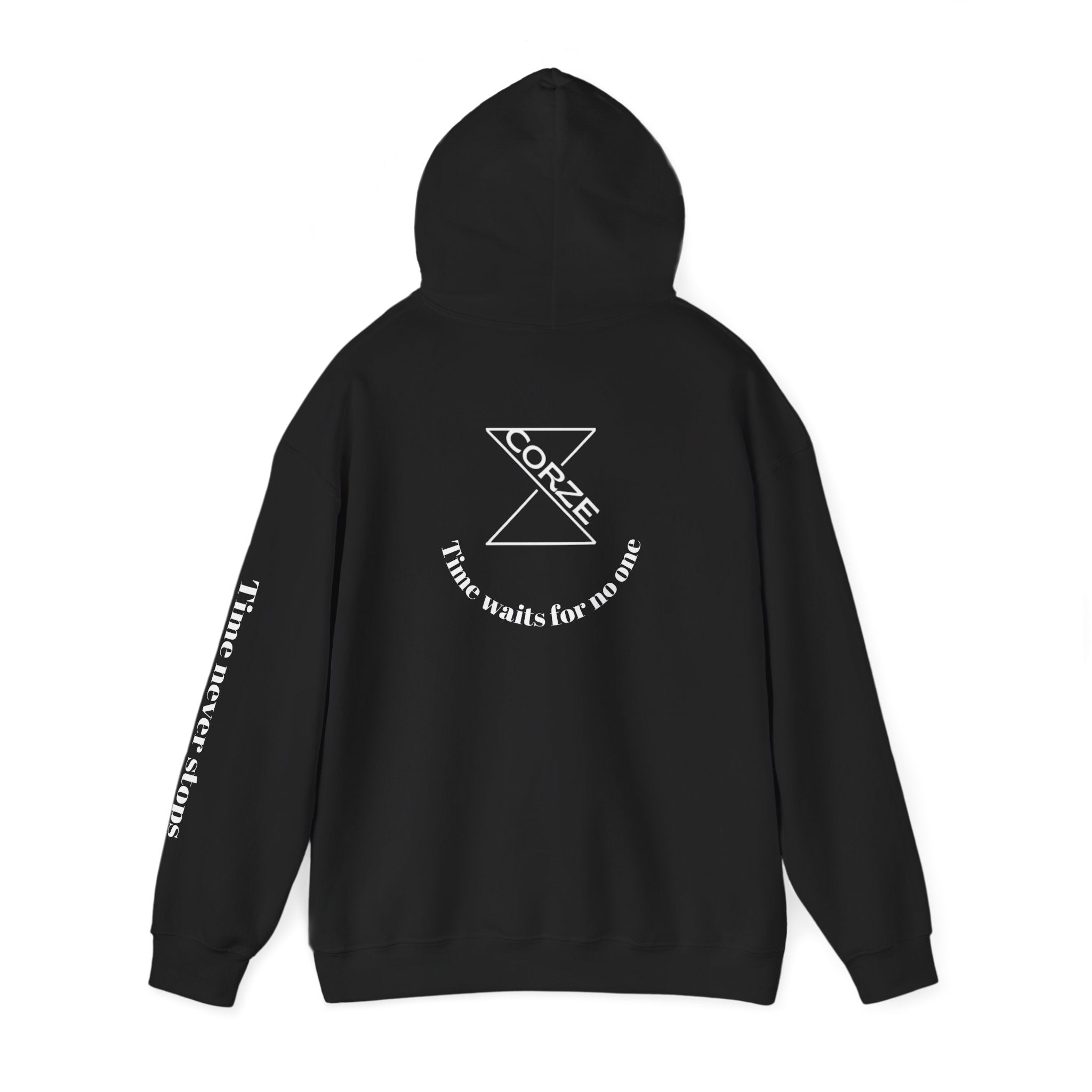 Unisex Hoodie - time waits for no one, Cozy Gifts, Casual Wear, Motivational Fashion, Everyday Comfort