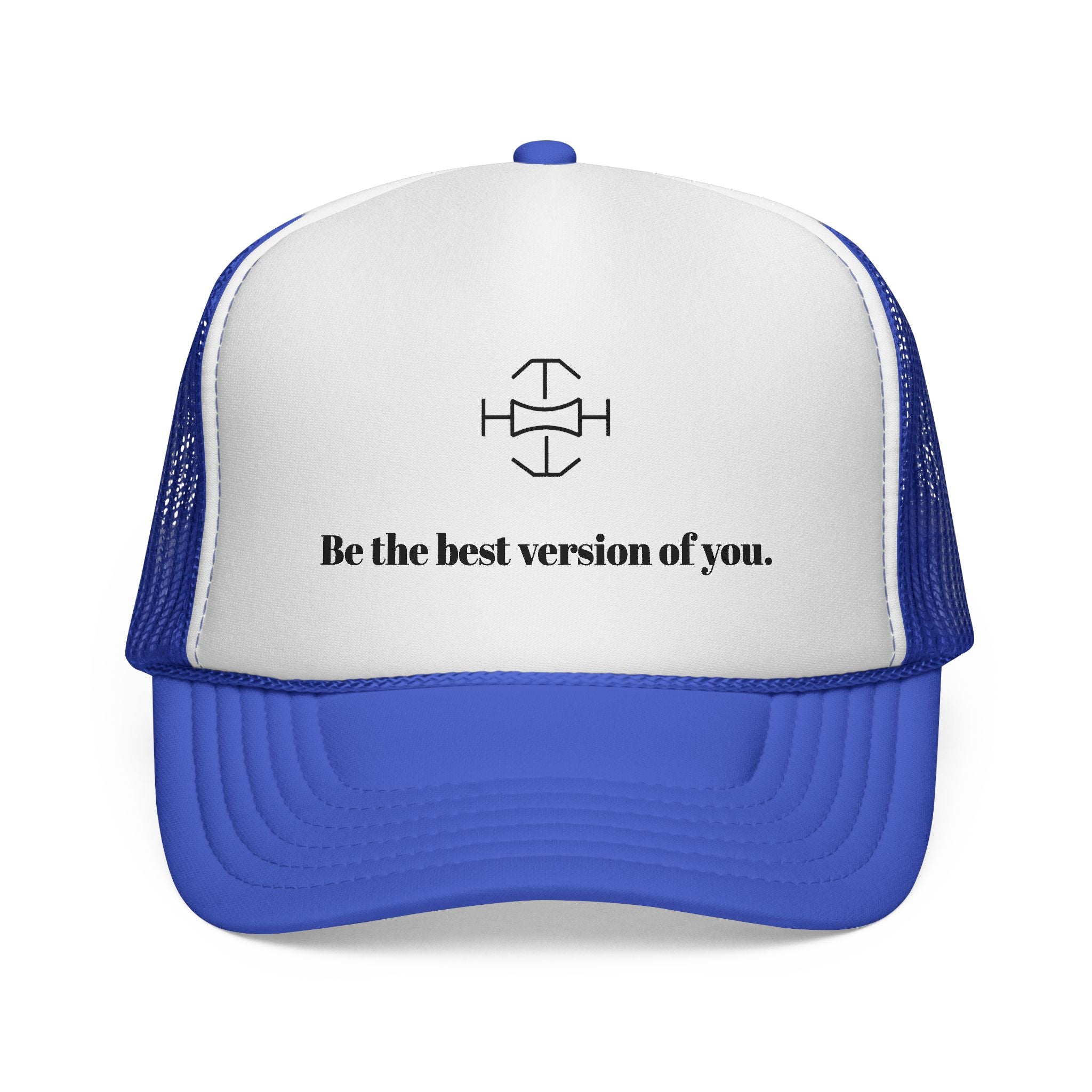 Inspiring Trucker Cap with Motivational Quote - Be the best version of you, Unisex Cap for Outdoor Adventures, Gift for Him/Her, Stylish [...]