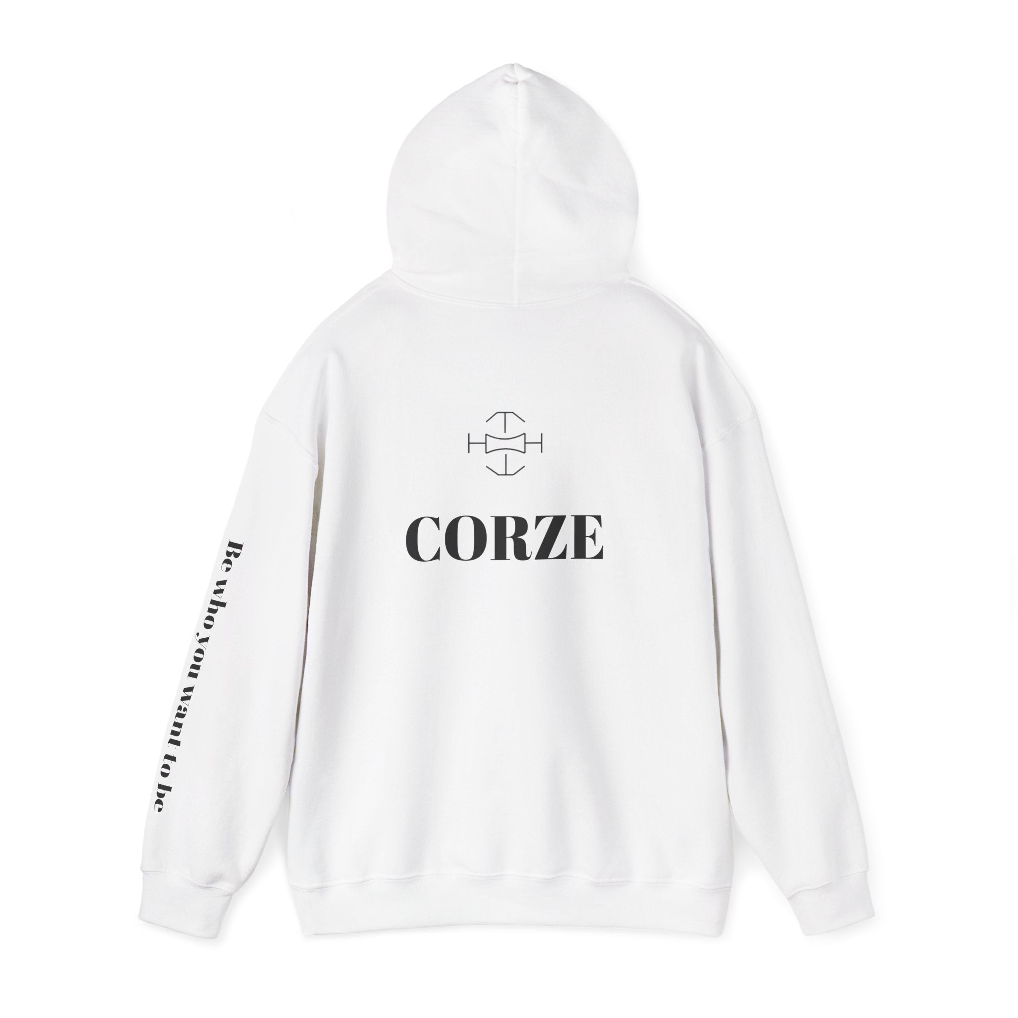 Inspiring Unisex Hoodie - Be Who You Want to Be, Cozy Gifts, Casual Wear, Motivational Fashion, Everyday Comfort