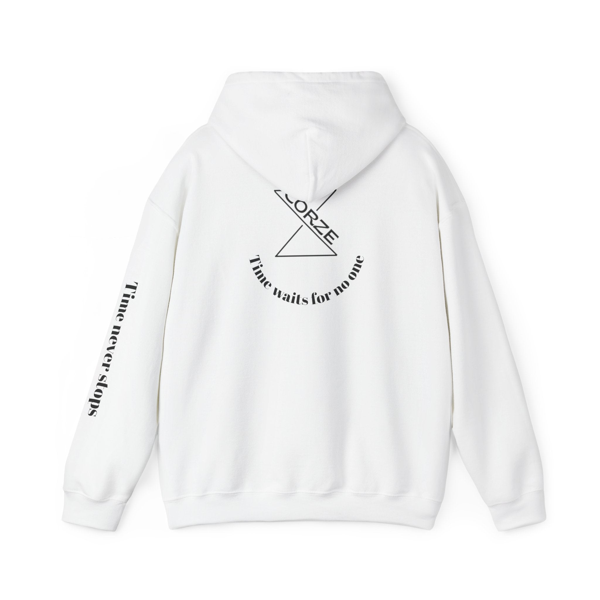 Unisex Hoodie - time waits for no one, Cozy Gifts, Casual Wear, Motivational Fashion, Everyday Comfort