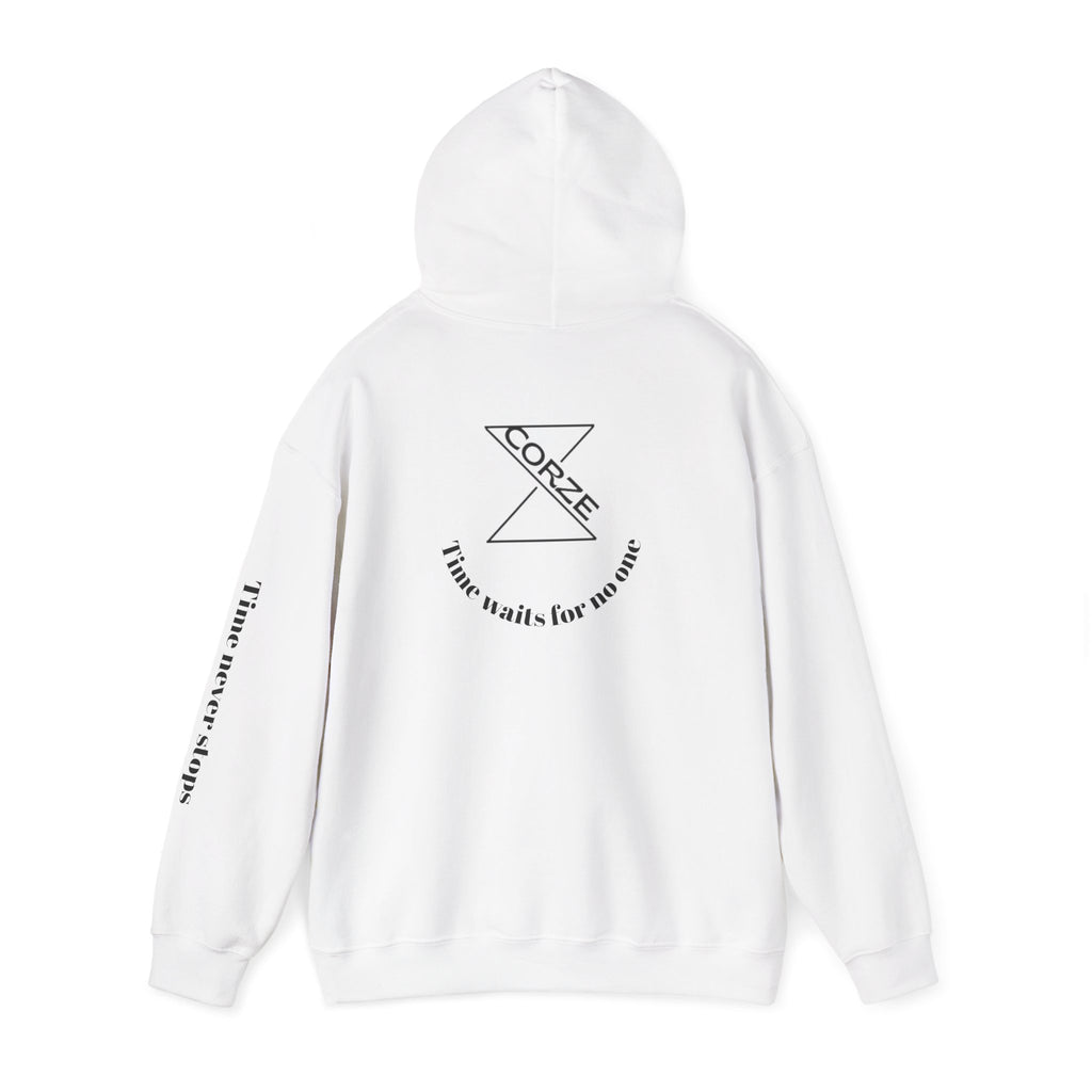 Unisex Hoodie - time waits for no one, Cozy Gifts, Casual Wear, Motivational Fashion, Everyday Comfort