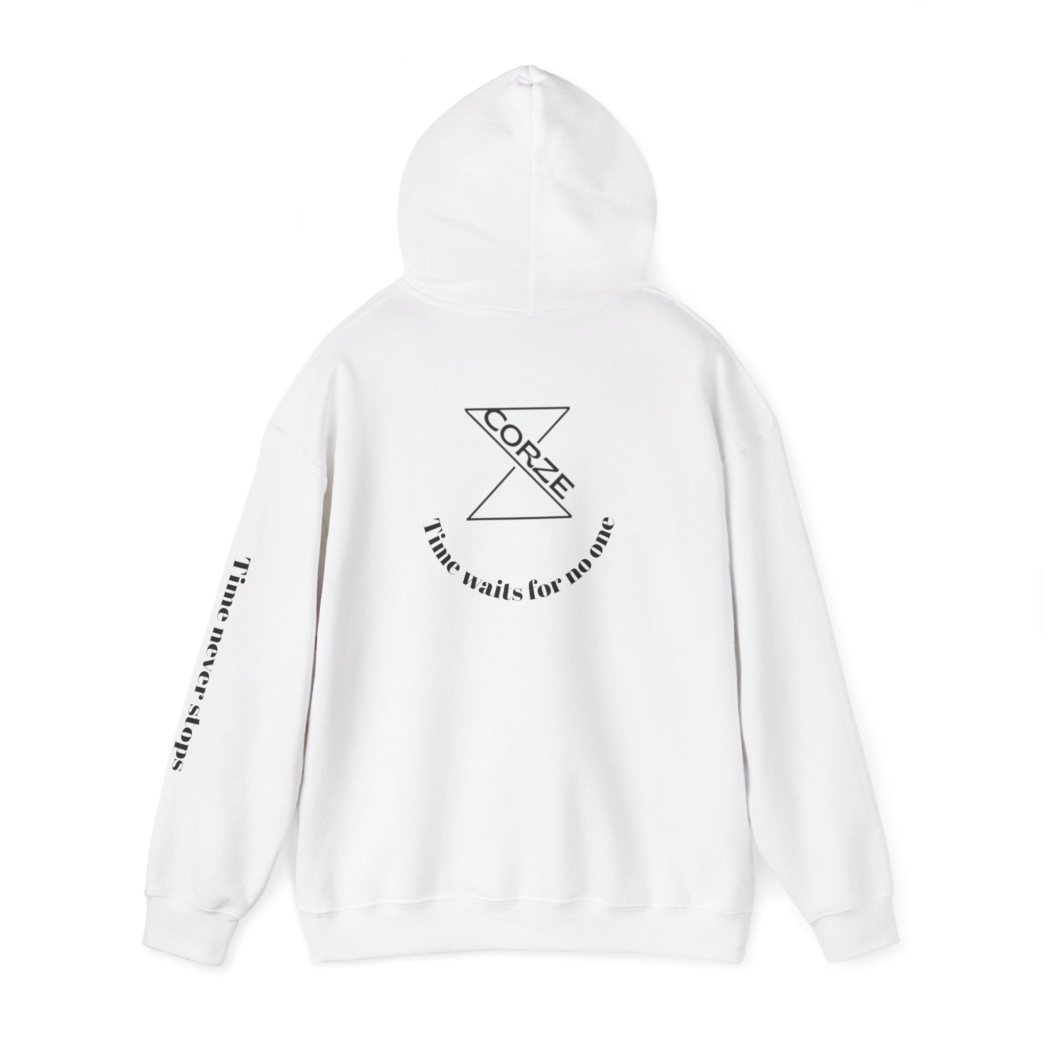 Unisex Hoodie - time waits for no one, Cozy Gifts, Casual Wear, Motivational Fashion, Everyday Comfort