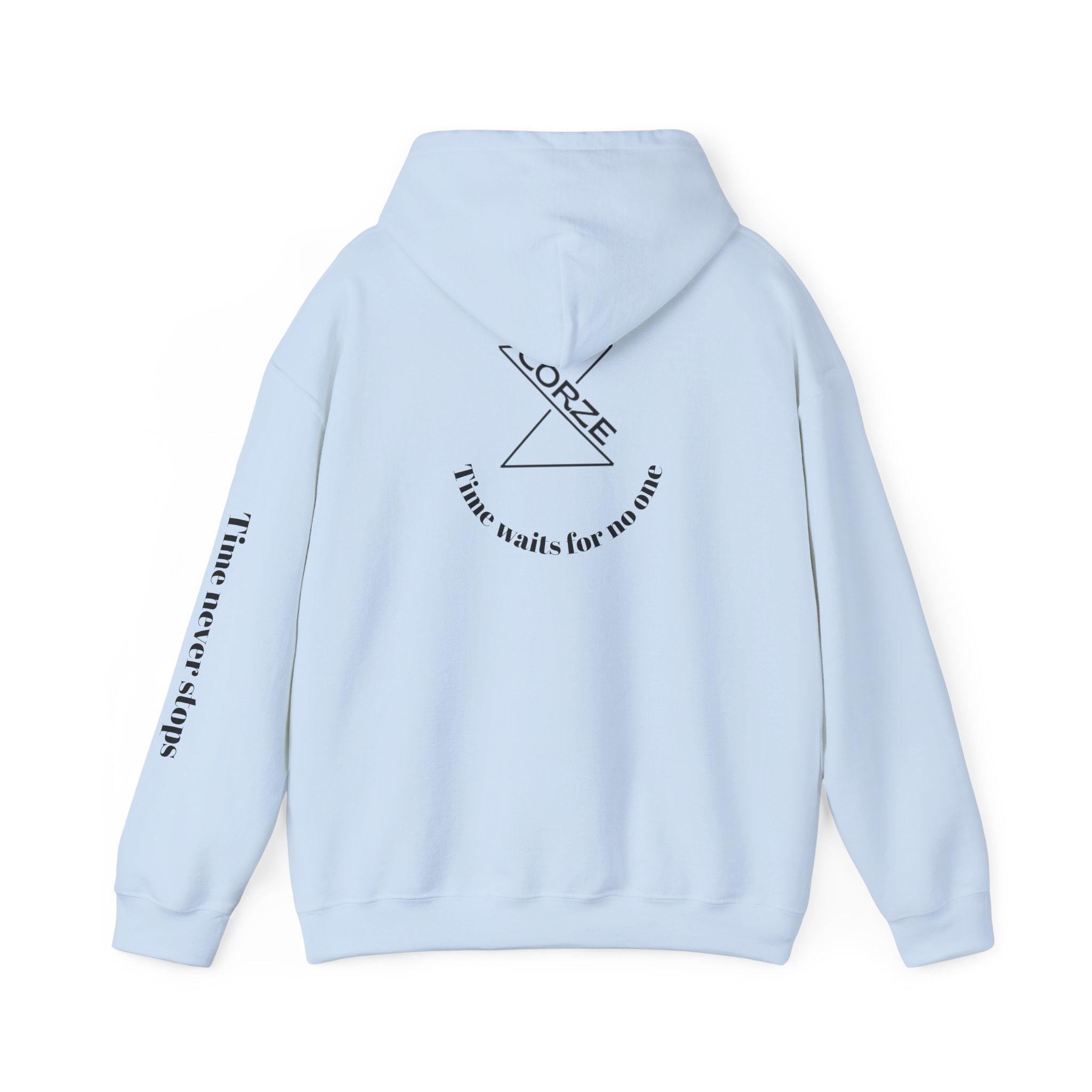 Unisex Hoodie - time waits for no one, Cozy Gifts, Casual Wear, Motivational Fashion, Everyday Comfort