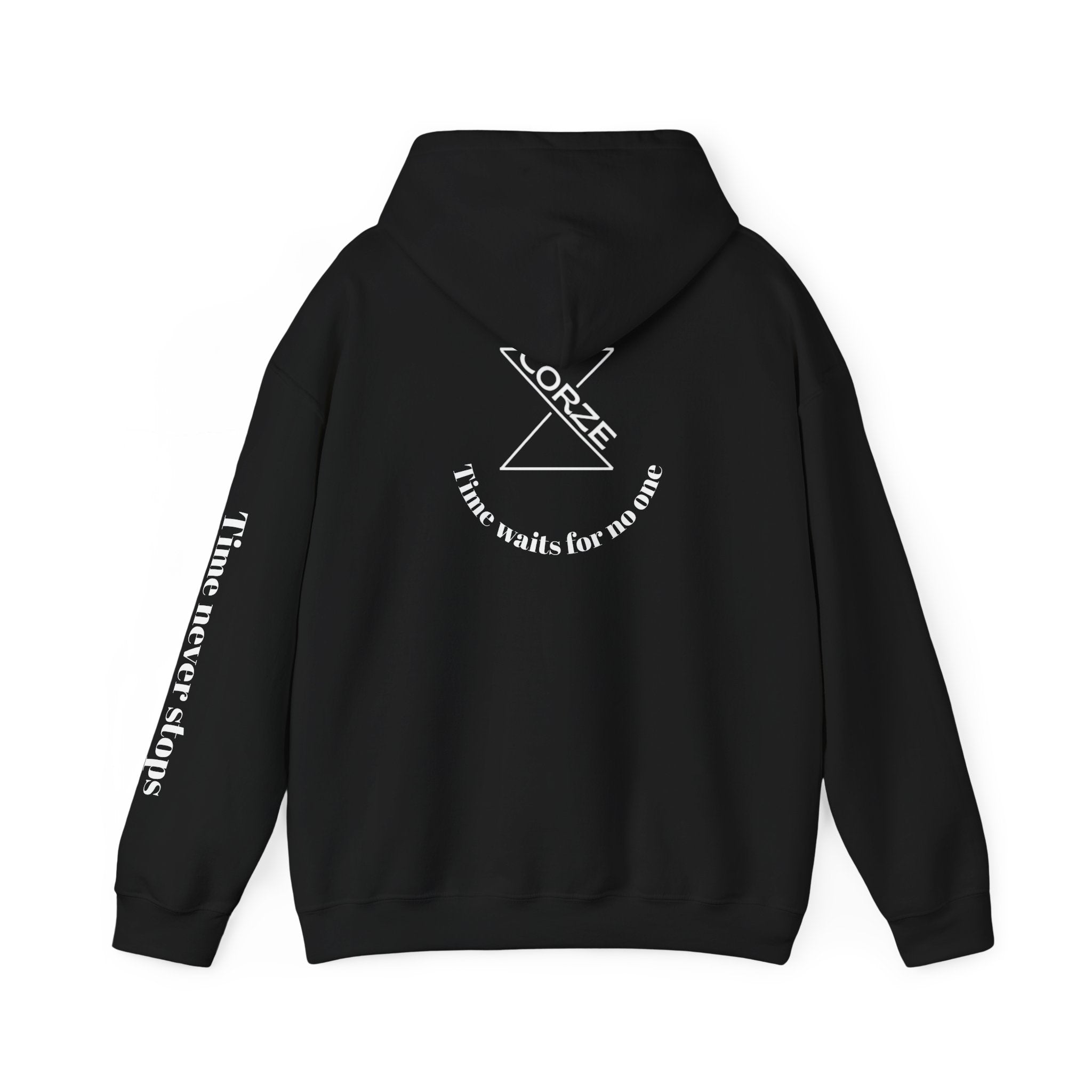 Unisex Hoodie - time waits for no one, Cozy Gifts, Casual Wear, Motivational Fashion, Everyday Comfort