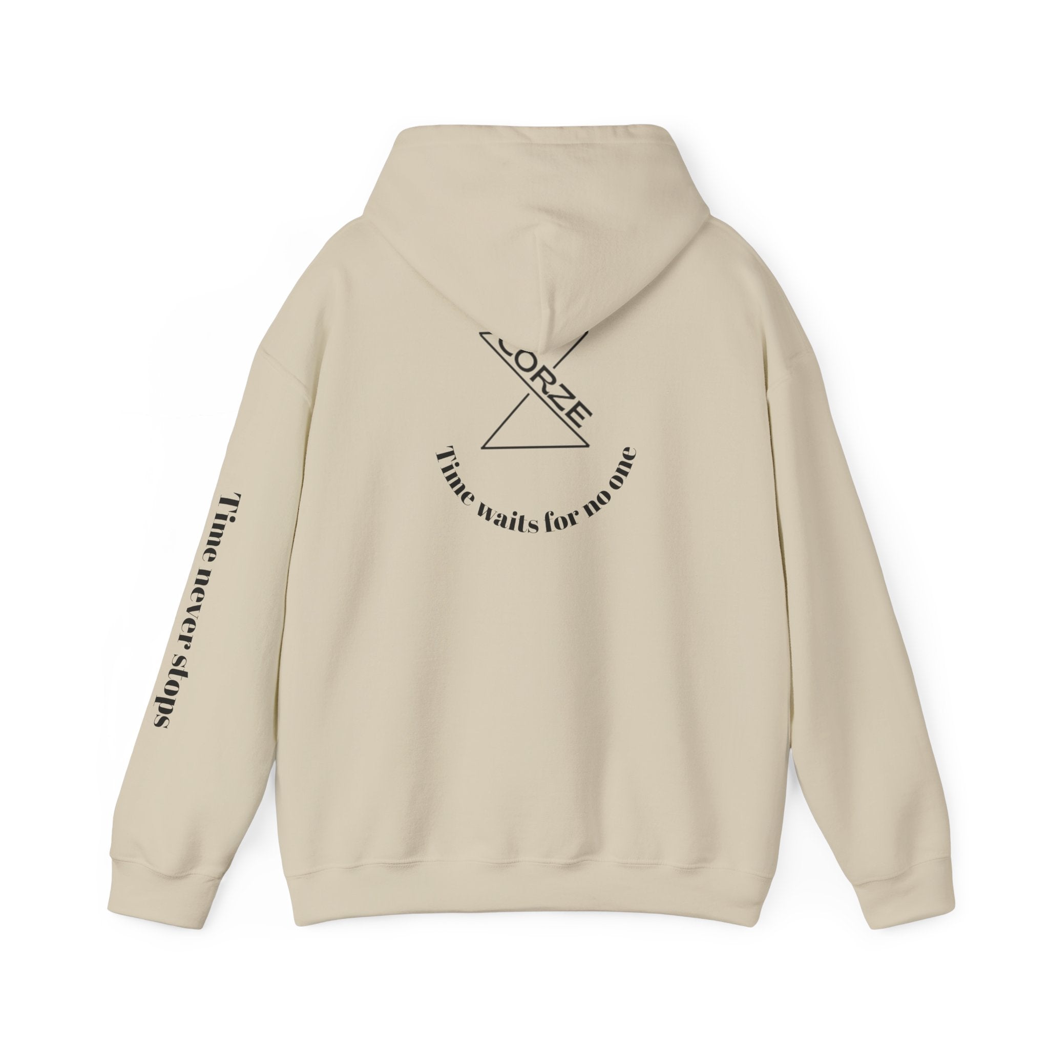 Unisex Hoodie - time waits for no one, Cozy Gifts, Casual Wear, Motivational Fashion, Everyday Comfort