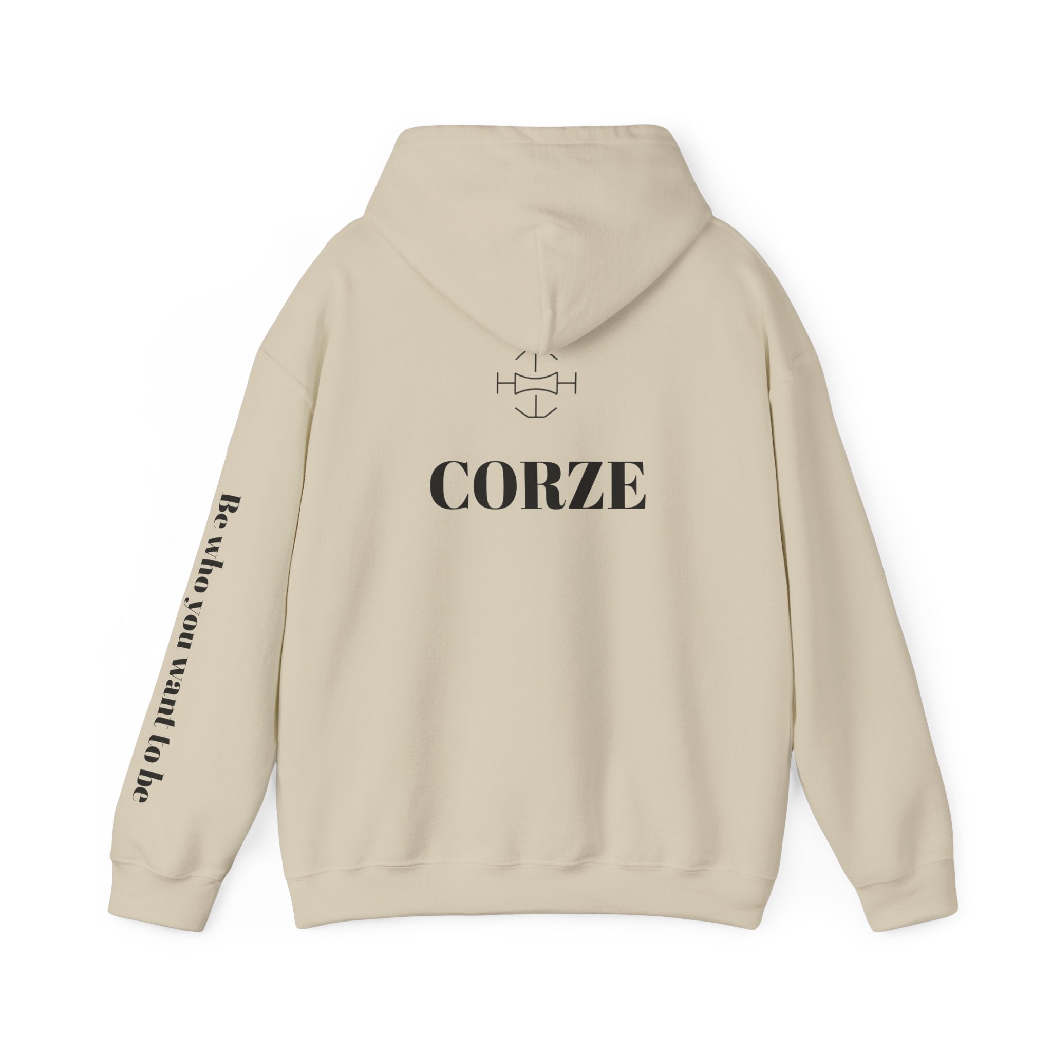 Inspiring Unisex Hoodie - Be Who You Want to Be, Cozy Gifts, Casual Wear, Motivational Fashion, Everyday Comfort
