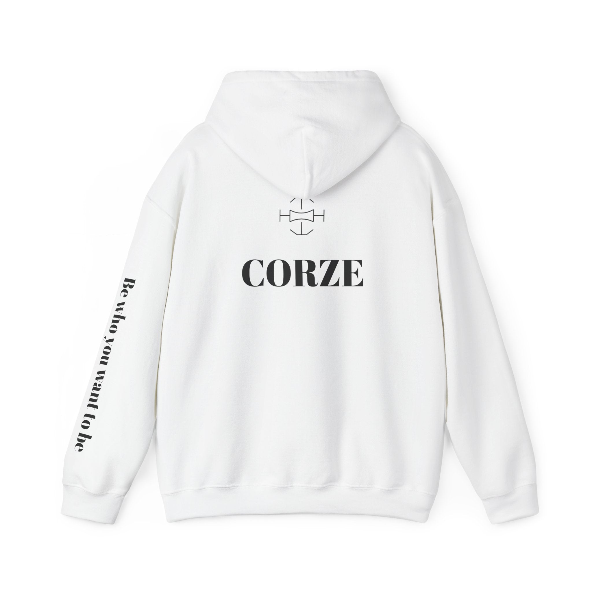 Inspiring Unisex Hoodie - Be Who You Want to Be, Cozy Gifts, Casual Wear, Motivational Fashion, Everyday Comfort