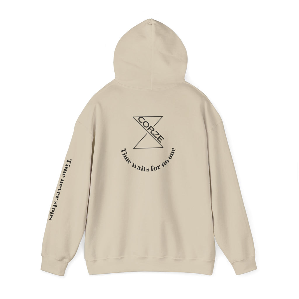 Unisex Hoodie - time waits for no one, Cozy Gifts, Casual Wear, Motivational Fashion, Everyday Comfort