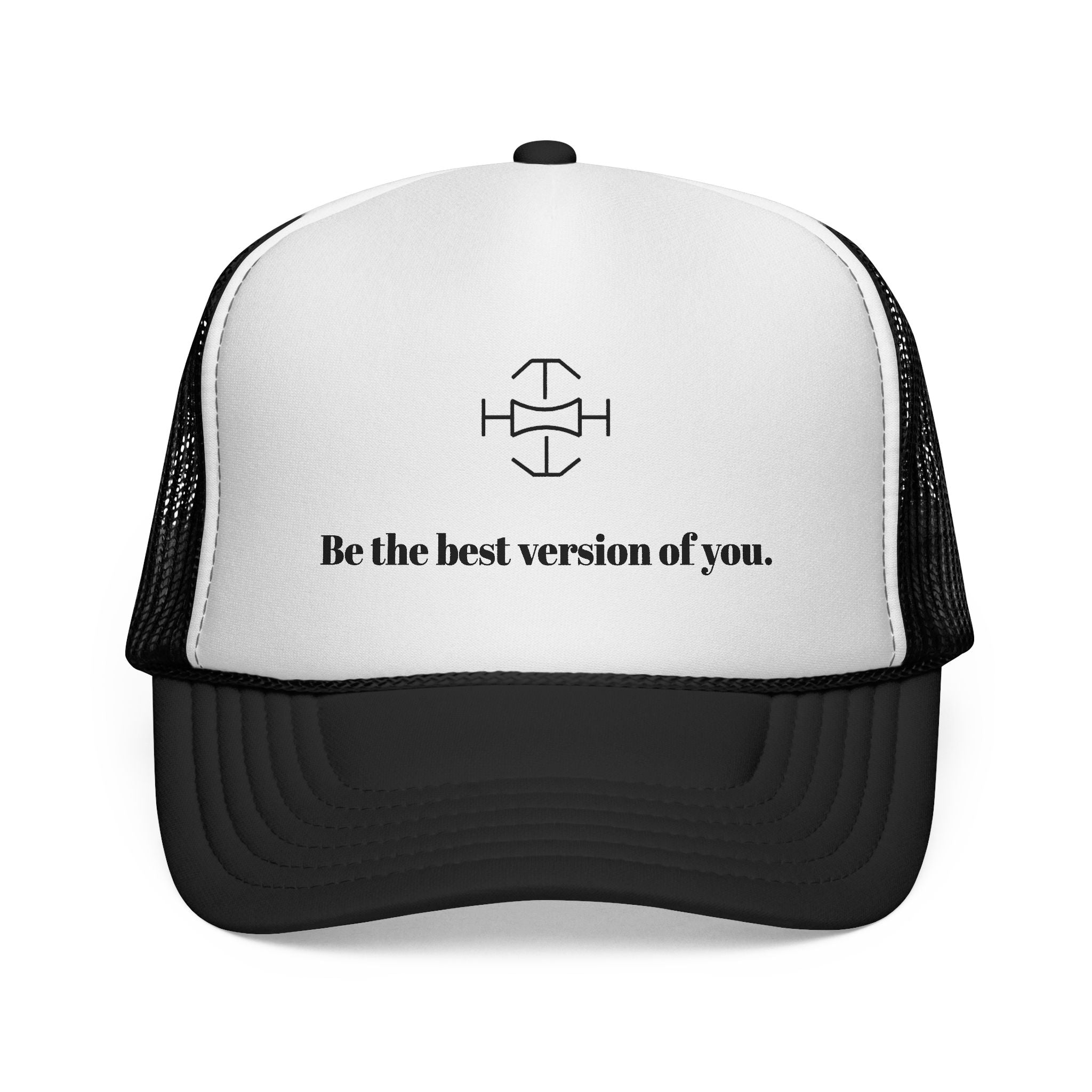 Inspiring Trucker Cap with Motivational Quote - Be the best version of you, Unisex Cap for Outdoor Adventures, Gift for Him/Her, Stylish [...]