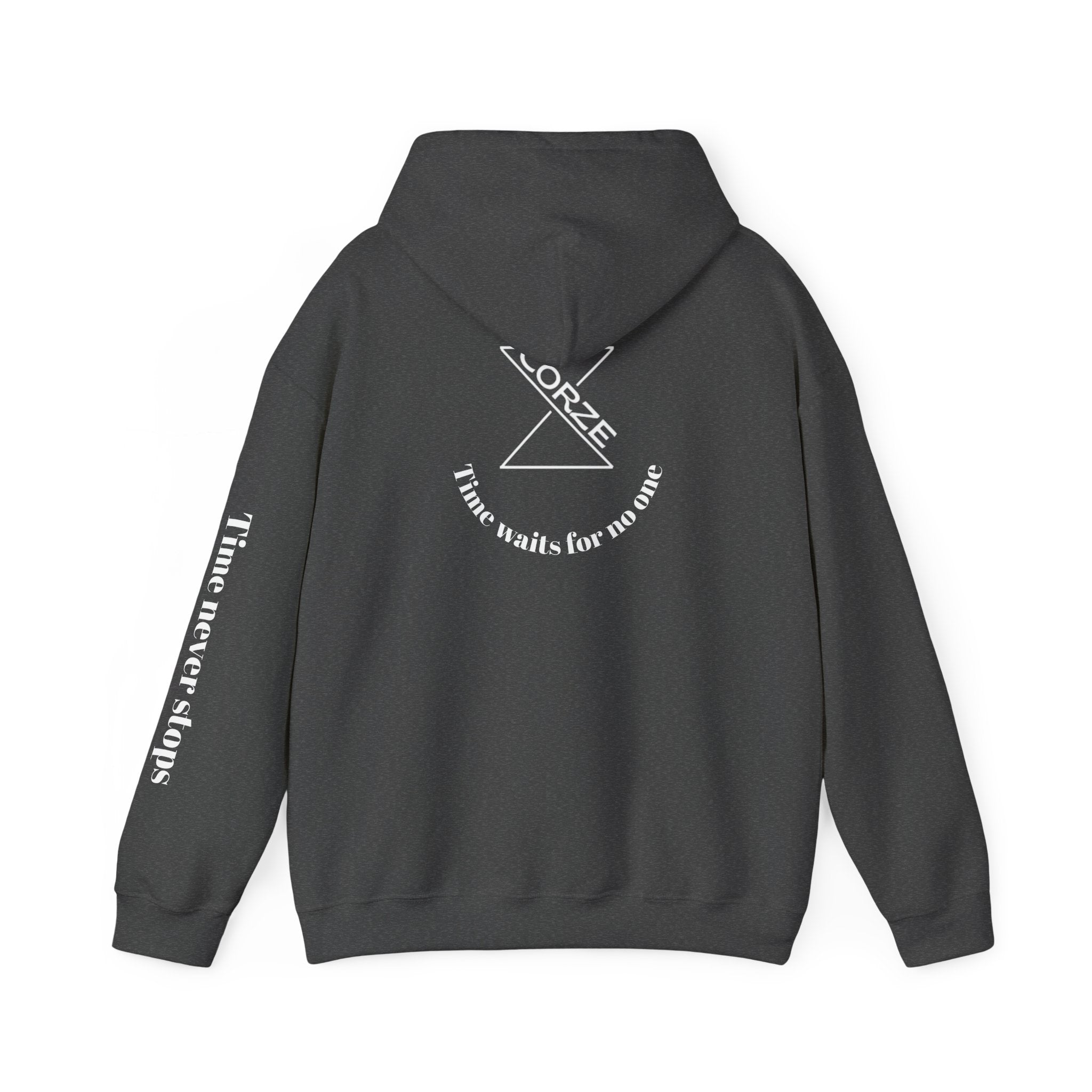 Unisex Hoodie - time waits for no one, Cozy Gifts, Casual Wear, Motivational Fashion, Everyday Comfort