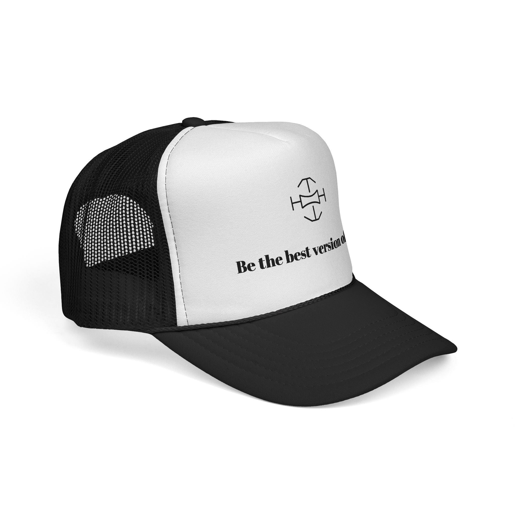 Inspiring Trucker Cap with Motivational Quote - Be the best version of you, Unisex Cap for Outdoor Adventures, Gift for Him/Her, Stylish [...]
