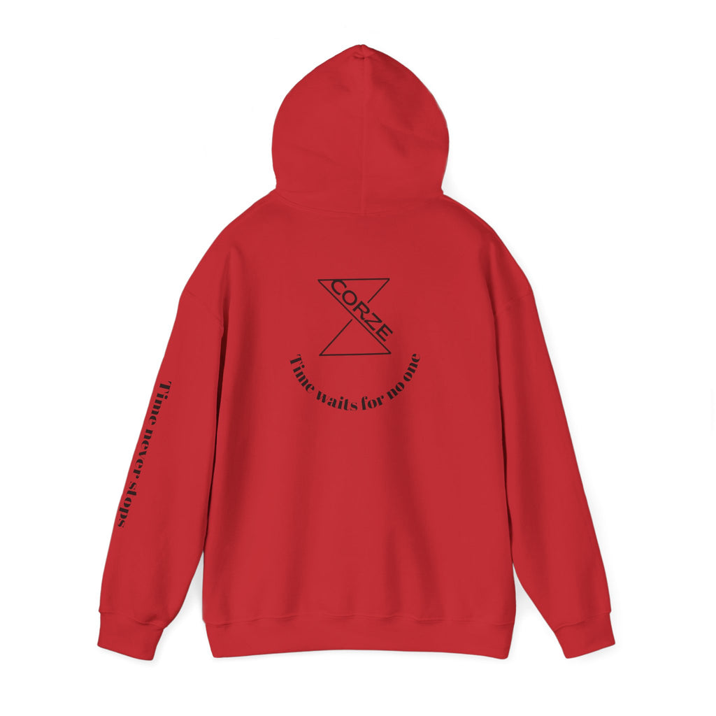 Unisex Hoodie - time waits for no one, Cozy Gifts, Casual Wear, Motivational Fashion, Everyday Comfort